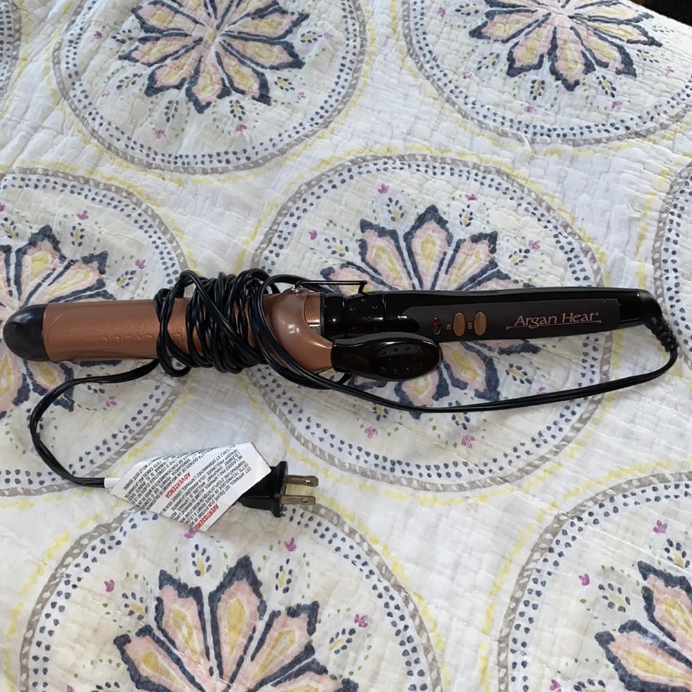 Argan heat curler